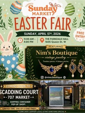 MY FIRST MARKET POP UP!!